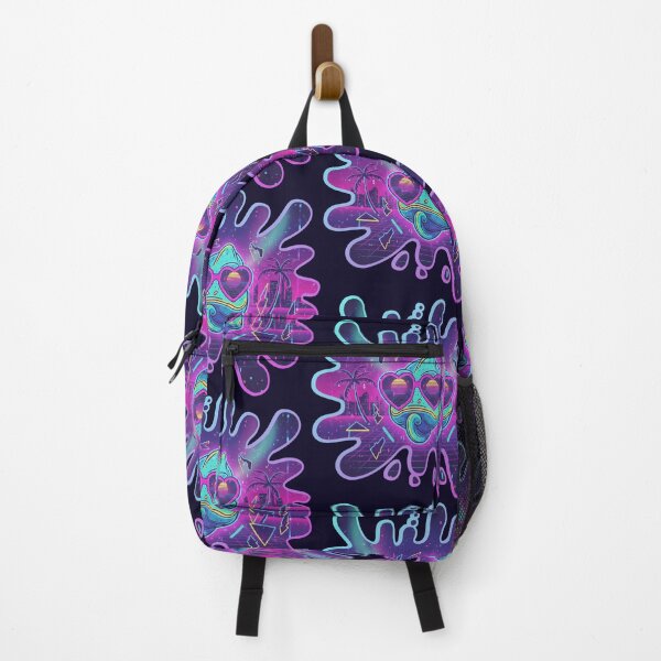 Item preview, Neon Chameleon Love | Synthwave Vaporwave Retro Aesthetic designed and sold by MerchYouSearch.