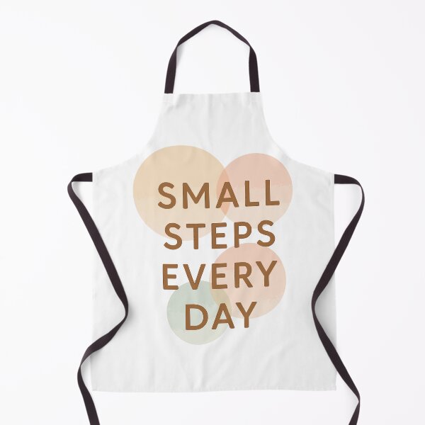 Item preview, Small Steps Every Day – Minimal Motivational Poster with Pastel Circles & Soft Gradients designed and sold by DaEeX.