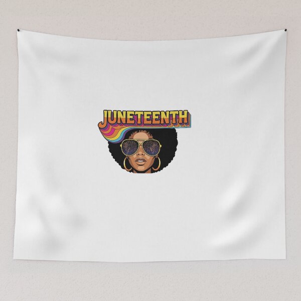 Item preview, Juneteenth Black History Afro Frequencies designed and sold by FelixnRobinus.