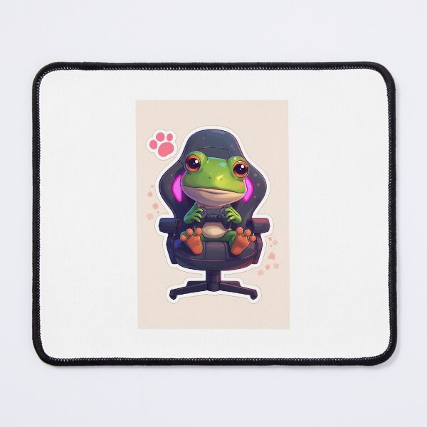Item preview, Gamer Frog – Cute Frog Playing Video Games designed and sold by EdgeFlow.