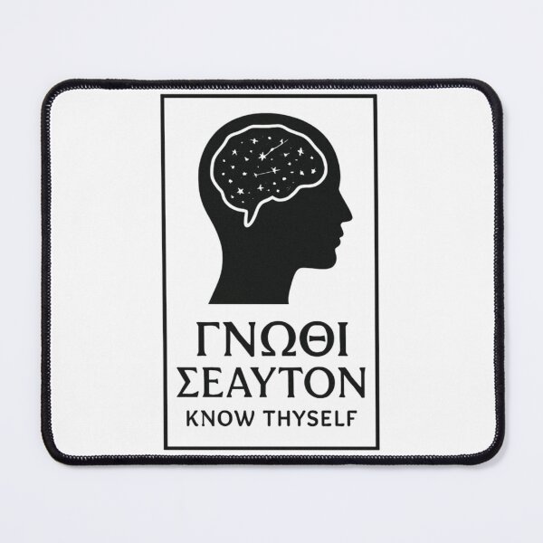 Item preview, Deconstructed Self - Glitch Art Philosophy & Know Thyself designed and sold by Ataqhin.