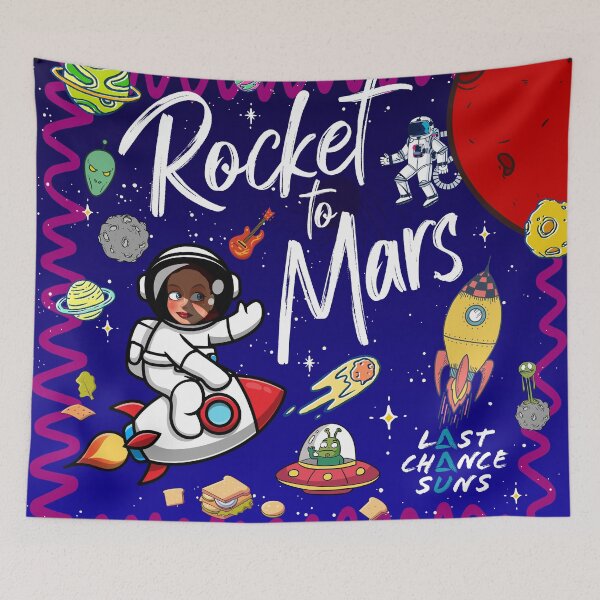 Item preview, Rocket To Mars Cover Artwork  designed and sold by LastChanceSuns.