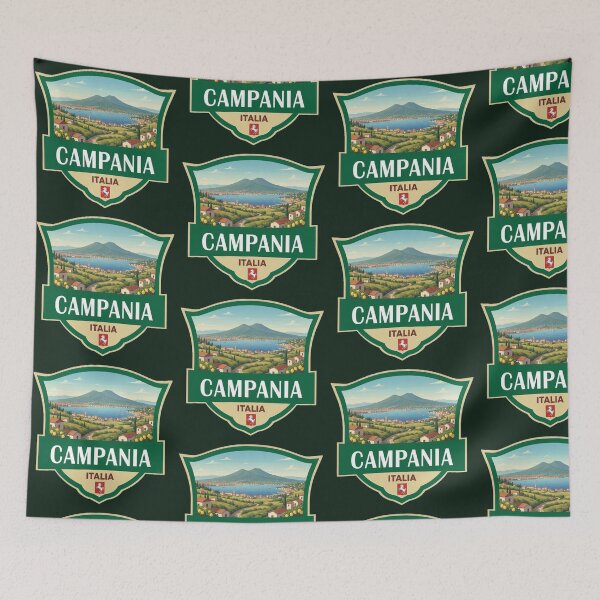 Item preview, Campania emblem Italy designed and sold by Cascio311.