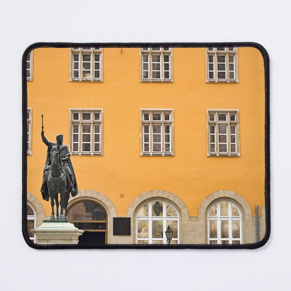Item preview, Equestrian statue of King of Bavaria Ludwig I. in the city of Regensburg, Germany designed and sold by goceris.