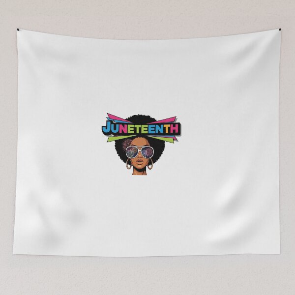 Item preview, Juneteenth Black History Afro Frequencies designed and sold by FelixnRobinus.