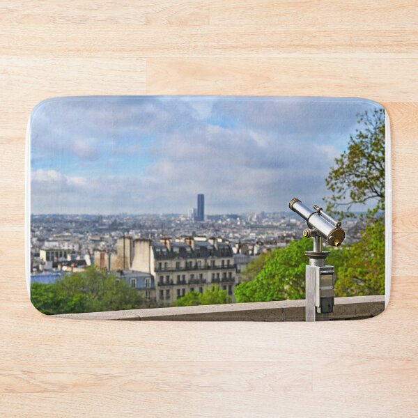 Item preview, Coin-Operated Binoculars at the terrace of the Basilica of the Sacred Heart of Paris.Panoramic View of Paris from Montmartre. designed and sold by goceris.
