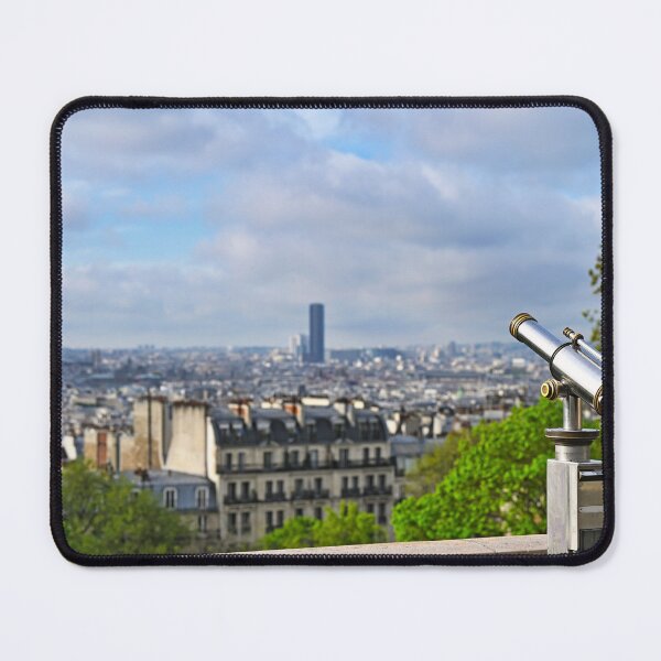 Item preview, Coin-Operated Binoculars at the terrace of the Basilica of the Sacred Heart of Paris.Panoramic View of Paris from Montmartre. designed and sold by goceris.