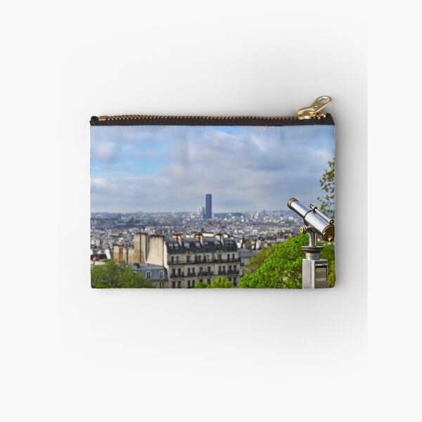 Item preview, Coin-Operated Binoculars at the terrace of the Basilica of the Sacred Heart of Paris.Panoramic View of Paris from Montmartre. designed and sold by goceris.