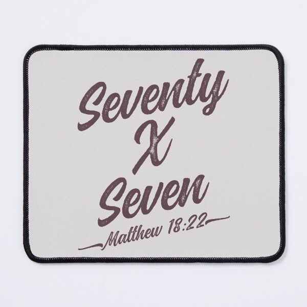 Item preview, Biblical Forgiveness - Seventy X Seven - Matthew 18:22 designed and sold by Angela Dow.