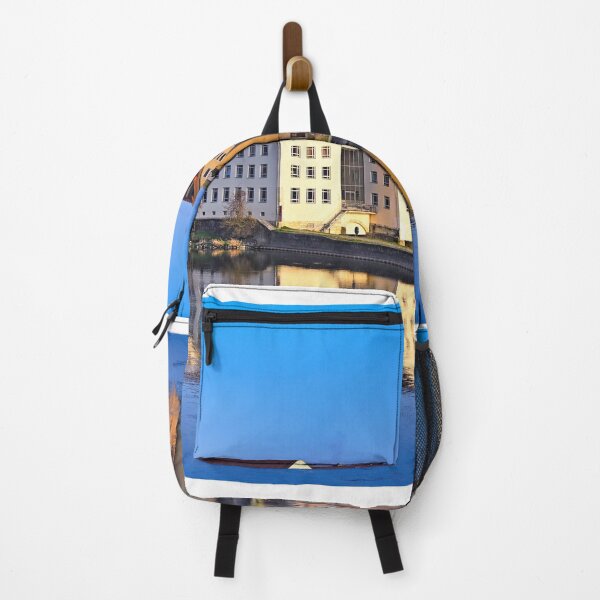 Item preview, Beautiful old buildings are reflected in the Danube, Regensburg, Germany designed and sold by goceris.
