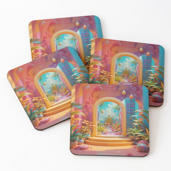 Item preview, The gateway to the Caribbean in vibrant pastel shades designed and sold by Hot4Shirt.