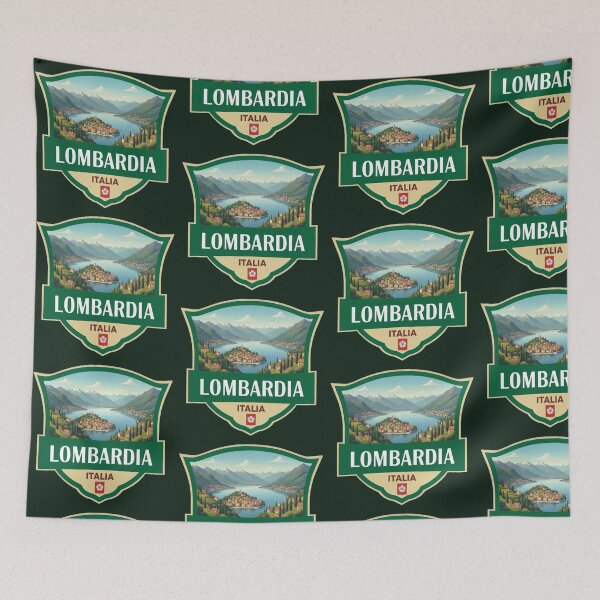 Item preview, Lombardia emblem Italy designed and sold by Cascio311.