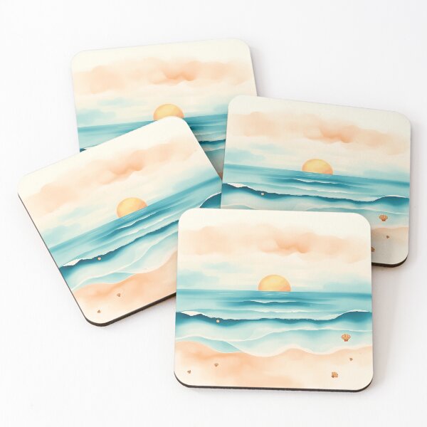 Item preview, Yeppoon Queensland Sunrise Watercolor designed and sold by sharon1210.