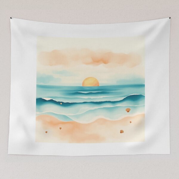 Item preview, Yeppoon Queensland Sunrise Watercolor designed and sold by sharon1210.