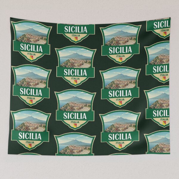 Item preview, Sicilia emblem Italy designed and sold by Cascio311.