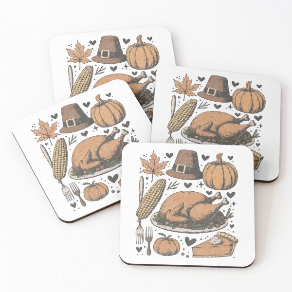 Item preview, Vintage Thanksgiving Feast Tee – Retro Turkey & Pumpkin Pie Shirt designed and sold by TeeByDesignsCo®.