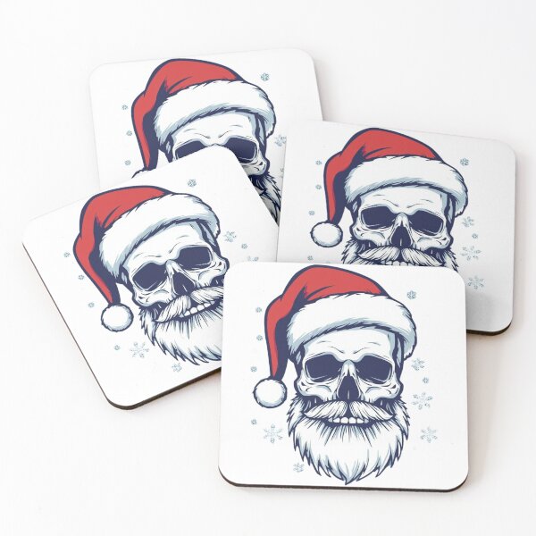 Item preview, santa skul  designed and sold by jelleboutsen.