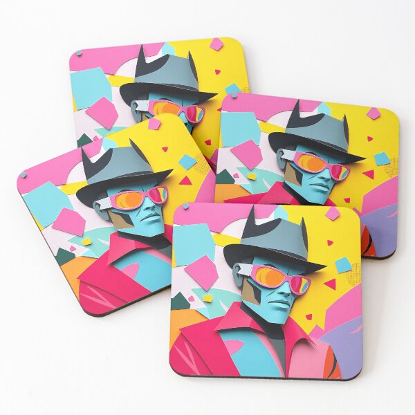 Item preview, Vibrant Paper Collage Vigilante designed and sold by sharon1210.