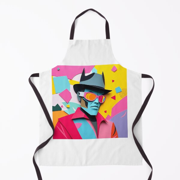 Item preview, Vibrant Paper Collage Vigilante designed and sold by sharon1210.