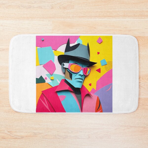 Item preview, Vibrant Paper Collage Vigilante designed and sold by sharon1210.