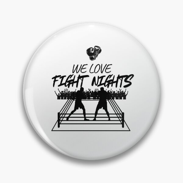 Item preview, We Love Fight Nights – Boxing Design designed and sold by MuzzeDesigns.