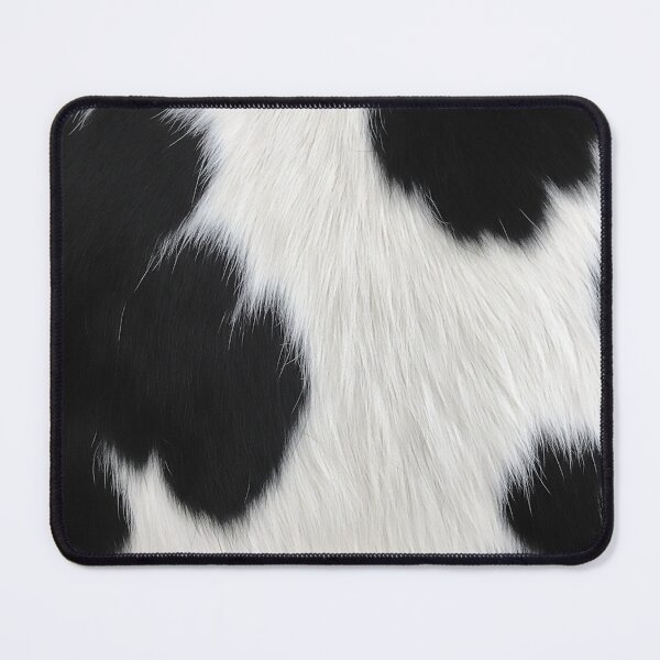 Item preview, black and white cow animal skin fur texture designed and sold by tony4urban.
