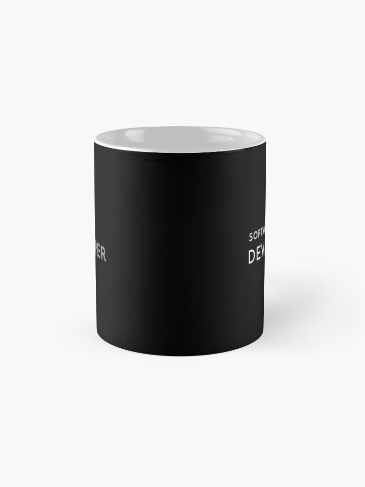 Alternate view of Software Developer Mug