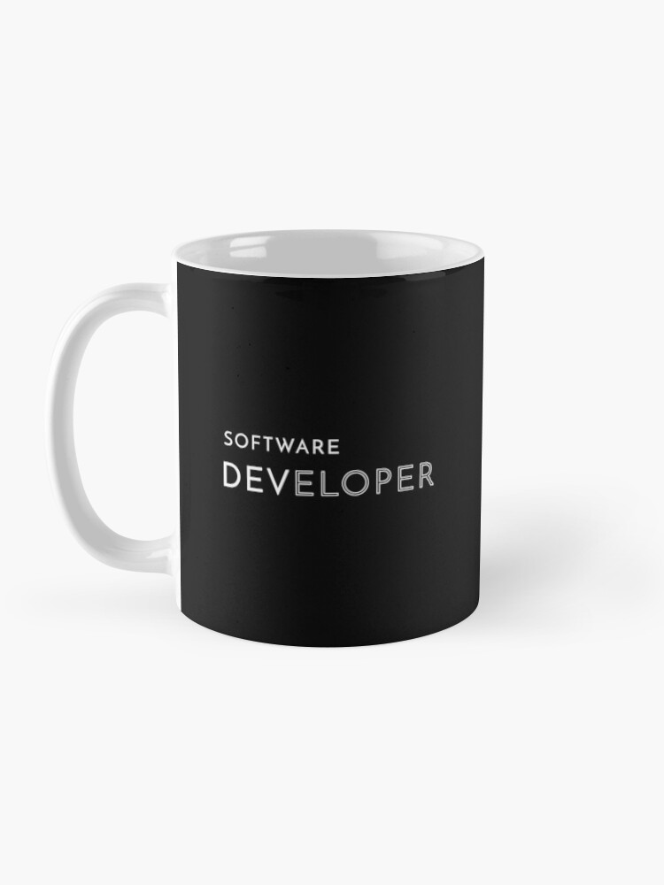 Alternate view of Software Developer Mug