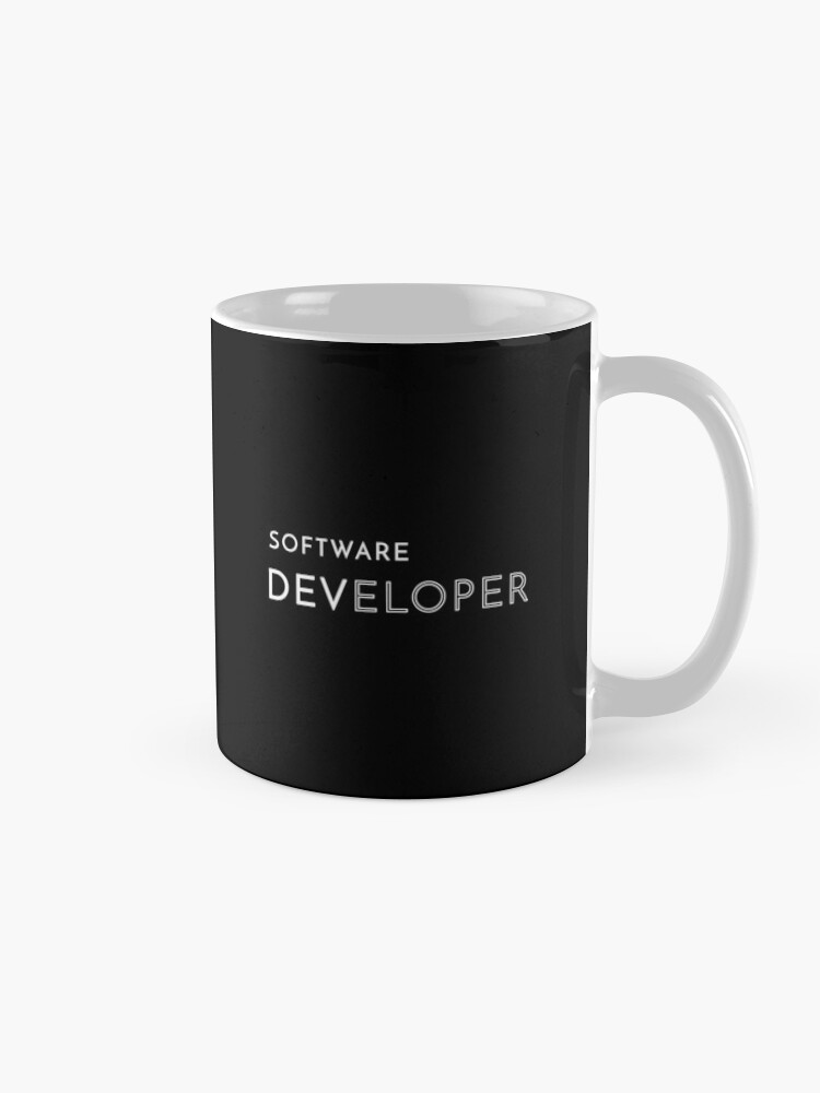 Alternate view of Software Developer Mug