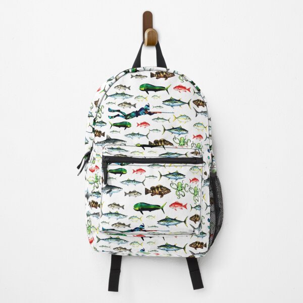 Item preview, Spearfisherman Tropical Ocean Dream Catch Watercolor designed and sold by The Design Studio PTY.