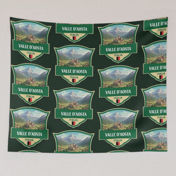 Item preview, Valle d'Aosta emblem Italy designed and sold by Cascio311.