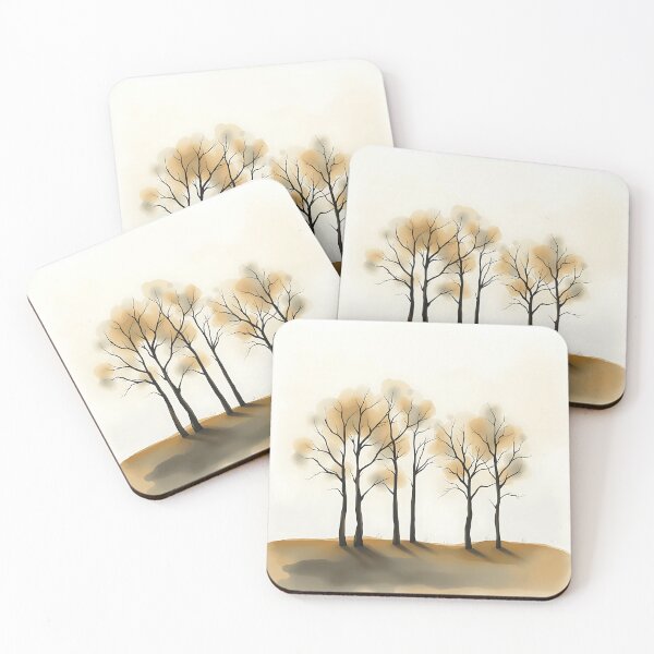 Item preview, Serene Willow Trees Watercolor Art designed and sold by sharon1210.