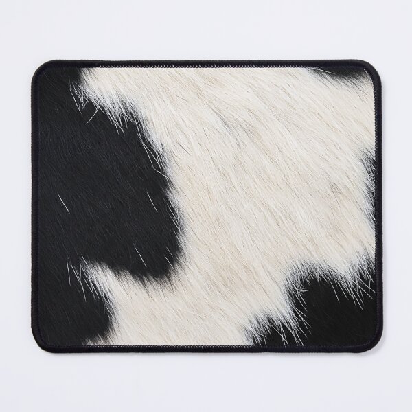 Item preview, black and white cow animal skin fur texture designed and sold by tony4urban.