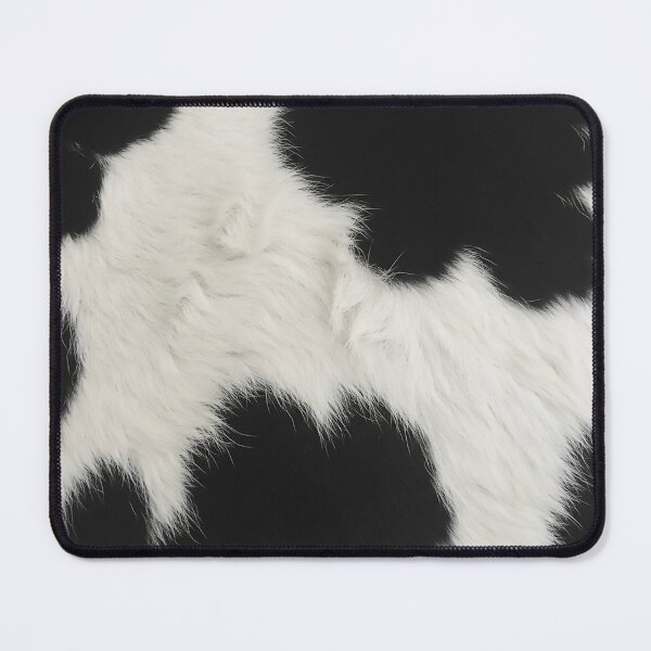 Item preview, black and white cow animal skin fur texture designed and sold by tony4urban.