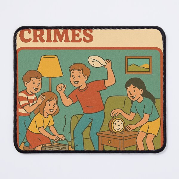 Item preview, BACKGROUND MUSIC WHILE COMMITTING CRIMES designed and sold by The Turbulent Architect.