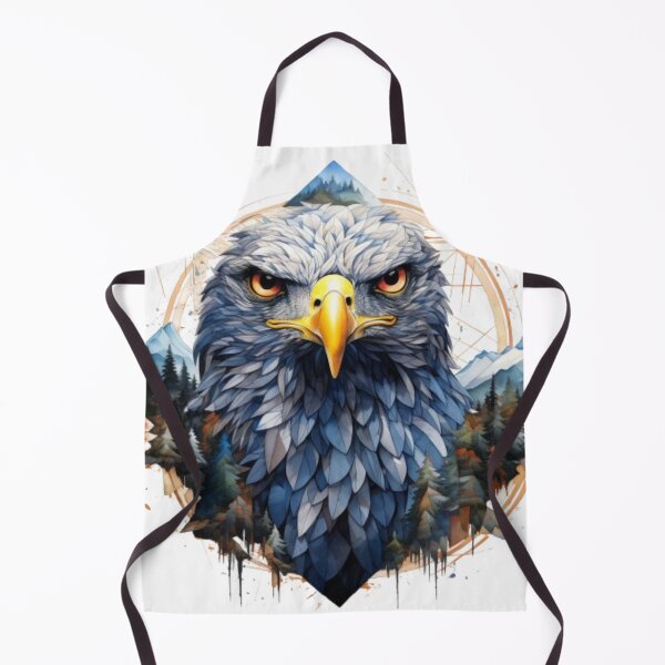 Item preview, Majestic Eagle – Geometric Wildlife Art Design designed and sold by AvanasShop.