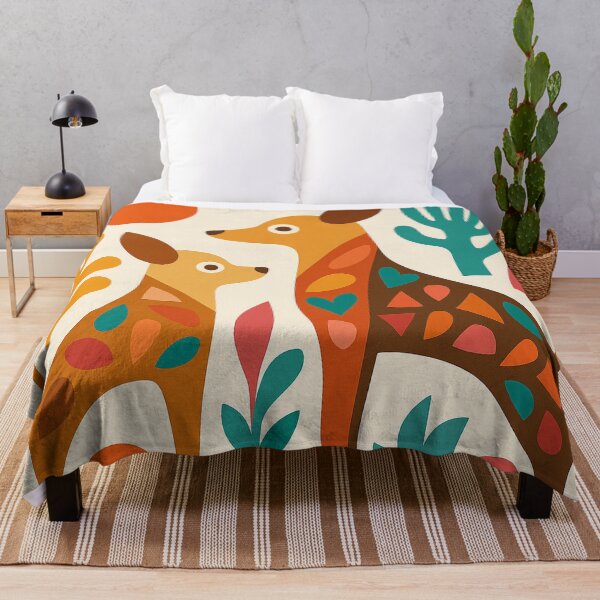 Item preview, Chihuahua art deco Bohemian Boho Matisse designed and sold by ChihuahuasRule.