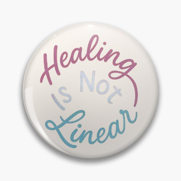 Item preview, Healing Is Not Linear – Script Circle Edition designed and sold by BROHLine Studio.