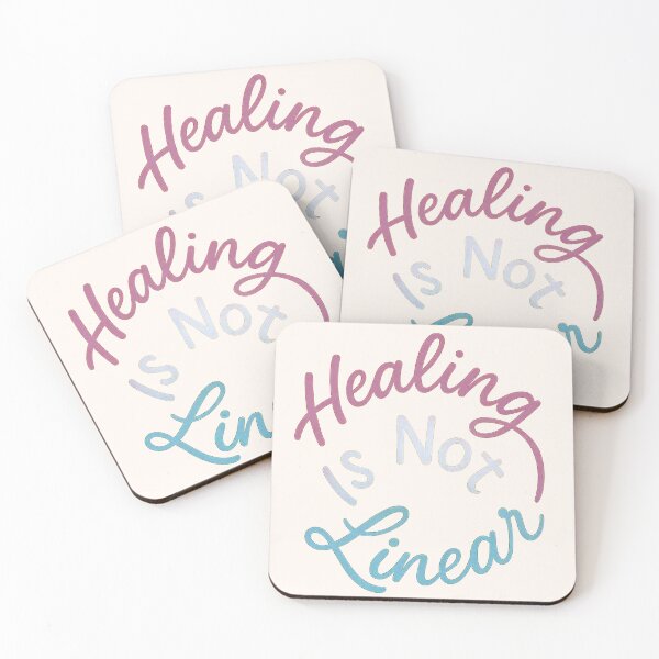 Item preview, Healing Is Not Linear – Script Circle Edition designed and sold by BROHLine Studio.