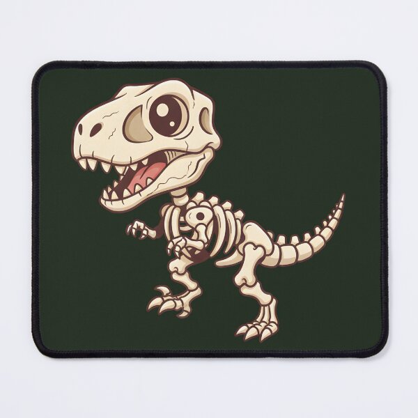 Item preview, T-Rex Skeleton Kawaii - Cute Tyrannosaurus Rex Bones designed and sold by Fuechse.