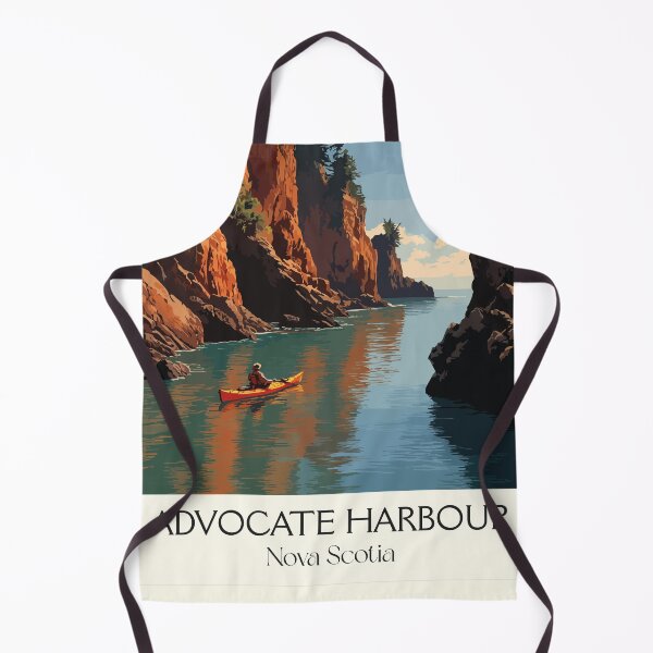 Item preview, Advocate Harbour Nova Scotia | Cape Chignecto Kayaking Art designed and sold by TuncGK.