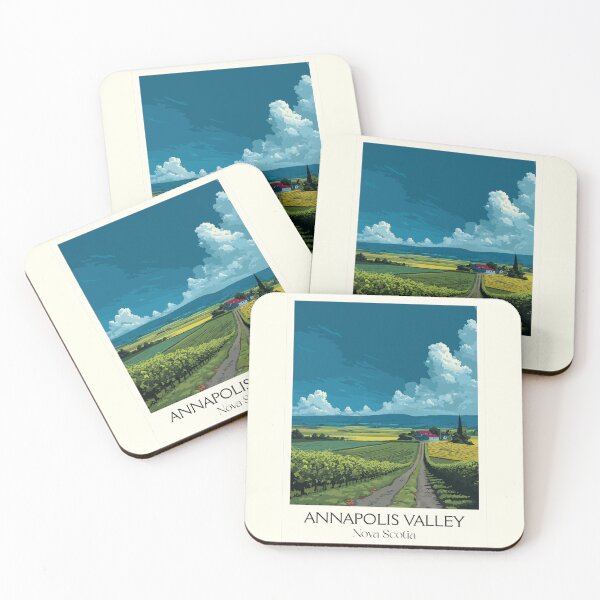 Item preview, Annapolis Valley Nova Scotia | Vineyard Scenery Art Print designed and sold by TuncGK.