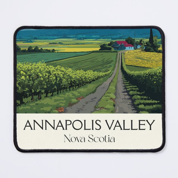 Item preview, Annapolis Valley Nova Scotia | Vineyard Scenery Art Print designed and sold by TuncGK.