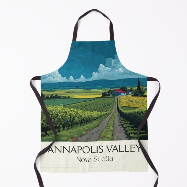 Item preview, Annapolis Valley Nova Scotia | Vineyard Scenery Art Print designed and sold by TuncGK.