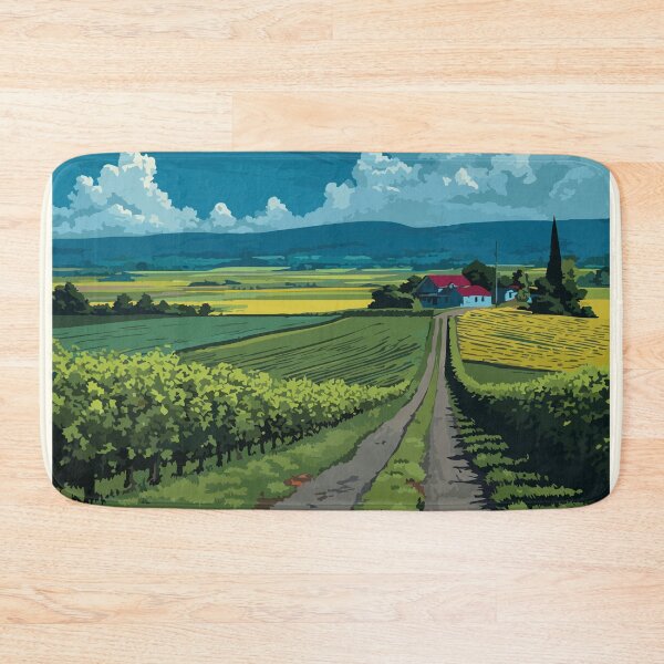 Item preview, Annapolis Valley Nova Scotia | Vineyard Scenery Art Print designed and sold by TuncGK.