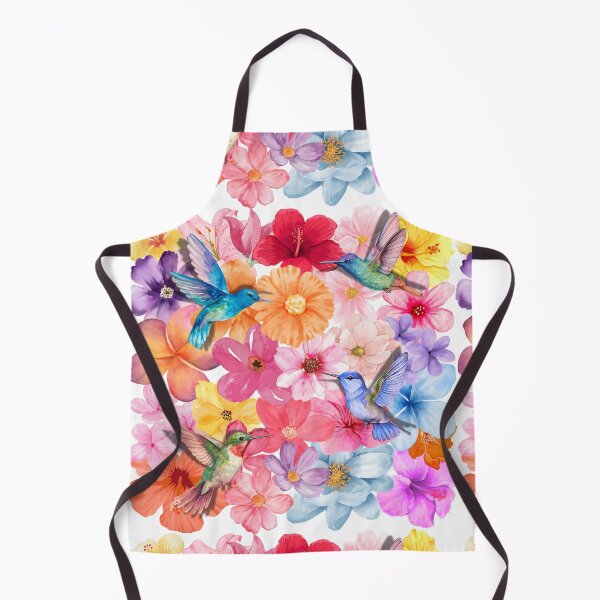Item preview, Hummingbirds with floral background designed and sold by Karitza Daniela.