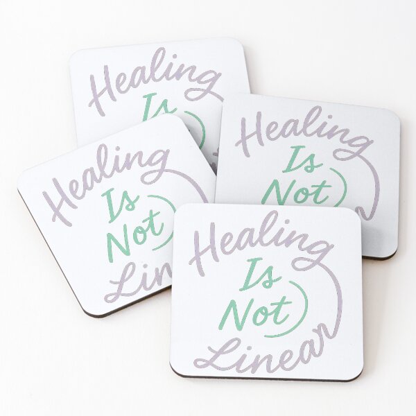 Item preview, Healing Is Not Linear – Soft Pastel Loop Edition designed and sold by BROHLine Studio.