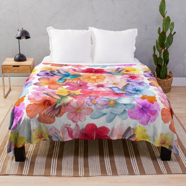 Item preview, Hummingbirds with floral background designed and sold by Karitza Daniela.