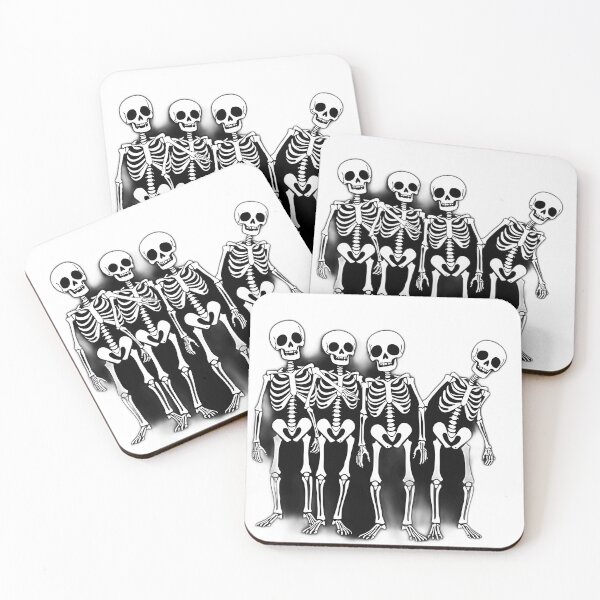 Item preview, Glow-in-the-Dark Skeletal Levellers designed and sold by sharon1210.