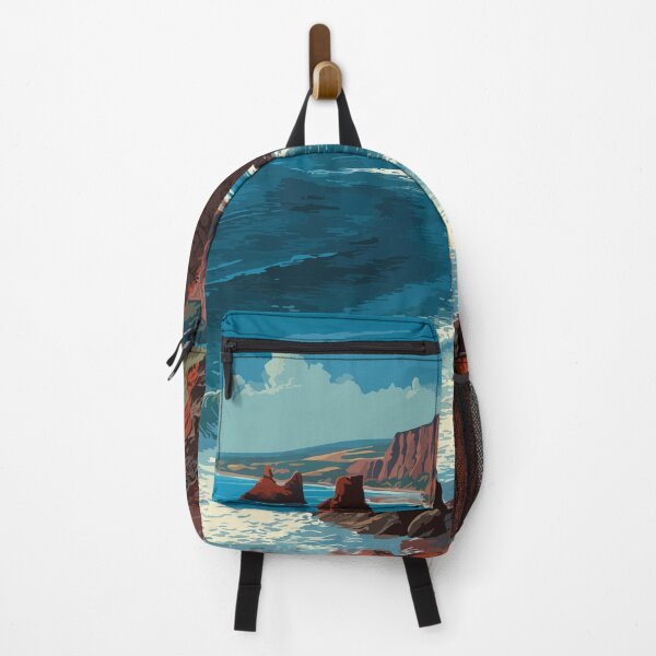 Item preview, Blomidon Park Nova Scotia | Minas Basin Red Cliffs Art designed and sold by TuncGK.